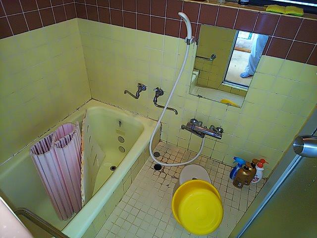浴室改修工事着工前